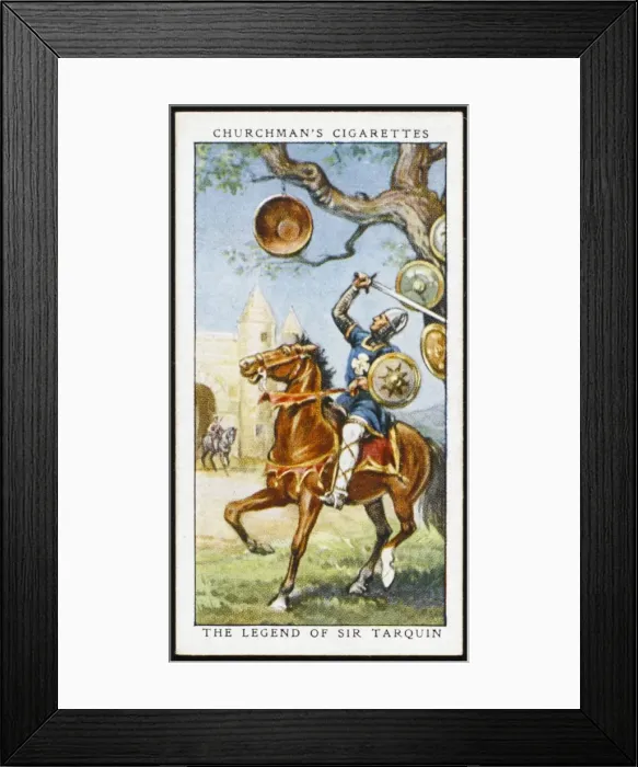 Framed Print : Lancelot & Tarquin Framed Print : Lancelot & Tarquin