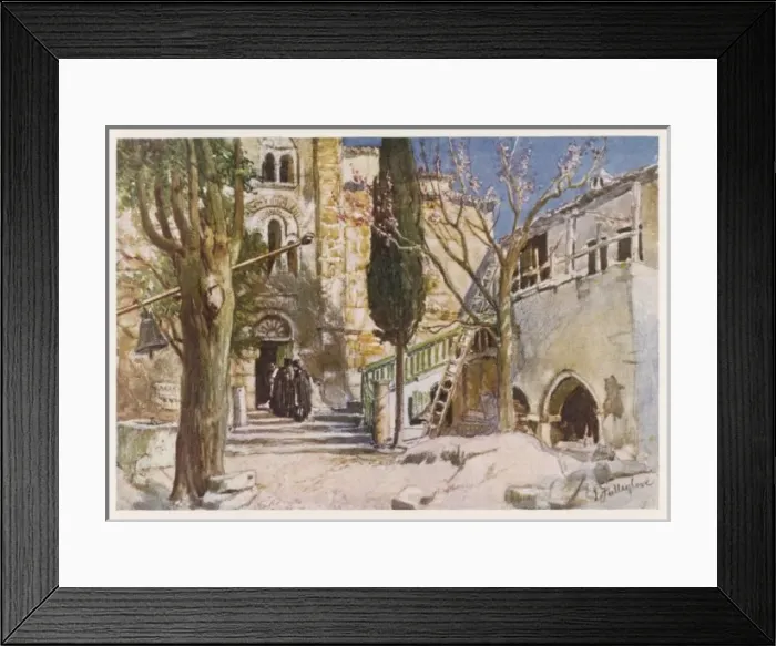 Framed Print : Greece  /  Daphni Convent