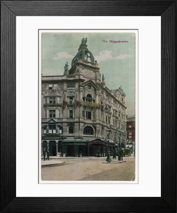 Framed Print : Theatre / Hippodrome / 1900 Framed Print : Theatre / Hippodrome / 1900