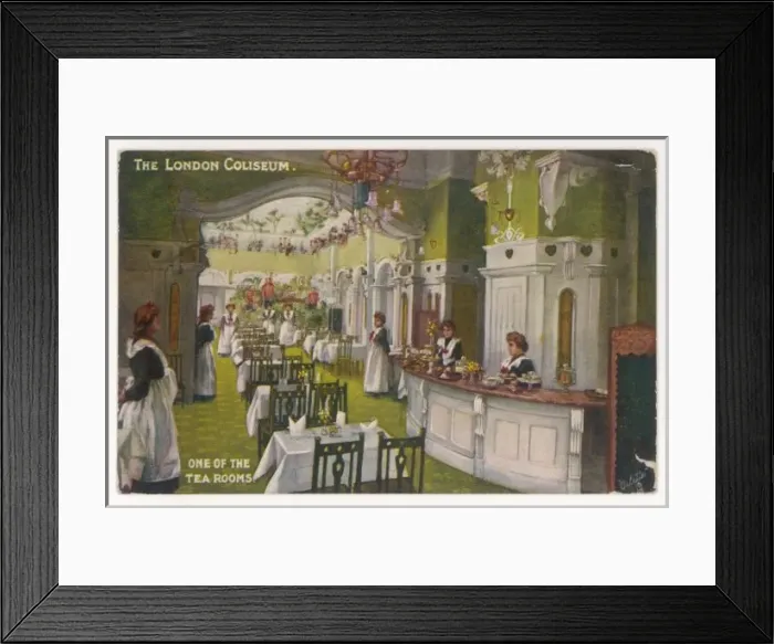 Framed Print : Coliseum Theatre  /  1905
