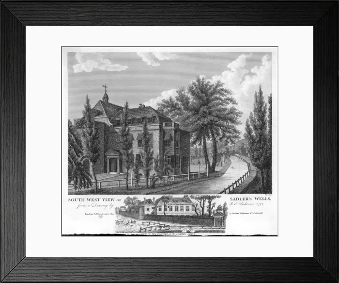 Framed Print : Theatre / Sadlers Wells Framed Print : Theatre / Sadlers Wells