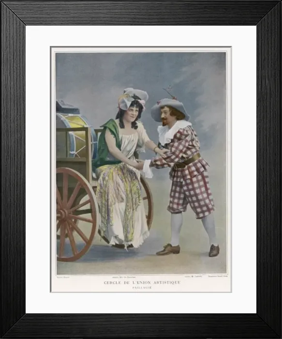 Framed Print : PAGLIACCI 1899 Framed Print : PAGLIACCI 1899