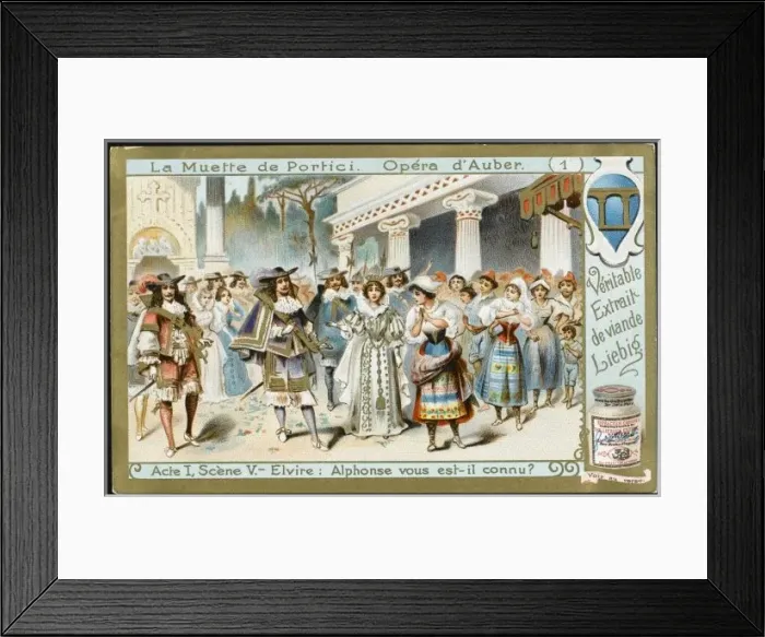 Framed Print : Muette De Portici 1 Framed Print : Muette De Portici 1