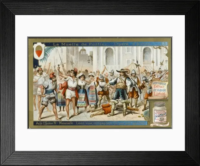 Framed Print : Muette De Portici 3 Framed Print : Muette De Portici 3