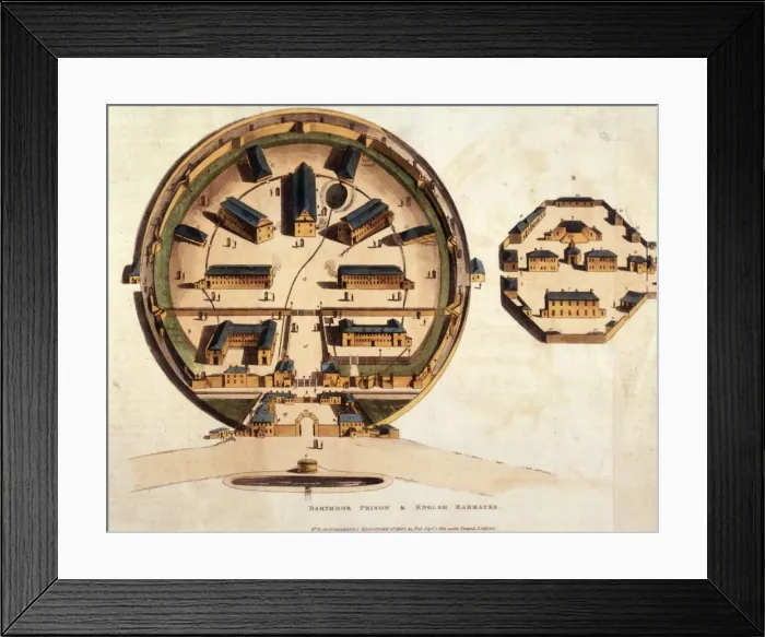 Framed Print : Dartmoor Prison Framed Print : Dartmoor Prison