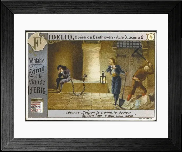 Framed Print : Fidelio - Liebig - 4 Framed Print : Fidelio - Liebig - 4