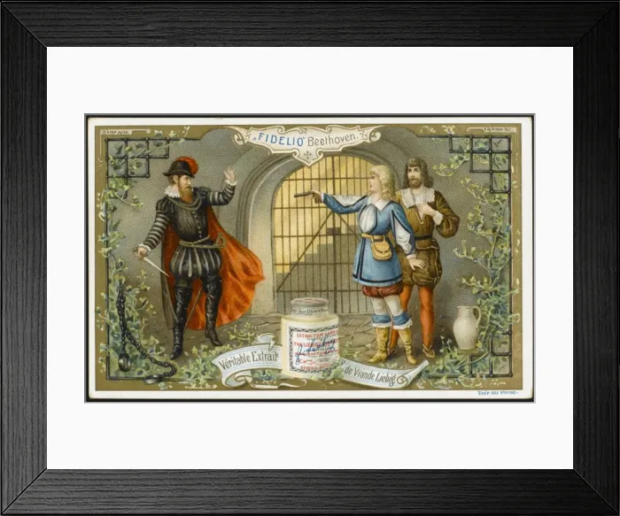 Framed Print : Fidelio - Liebig Framed Print : Fidelio - Liebig