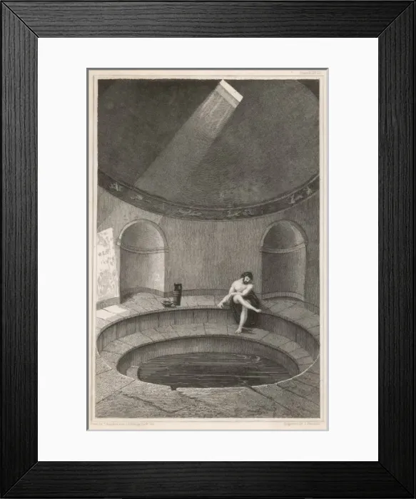 Framed Print : Natatio Bath - Pompeii Framed Print : Natatio Bath - Pompeii
