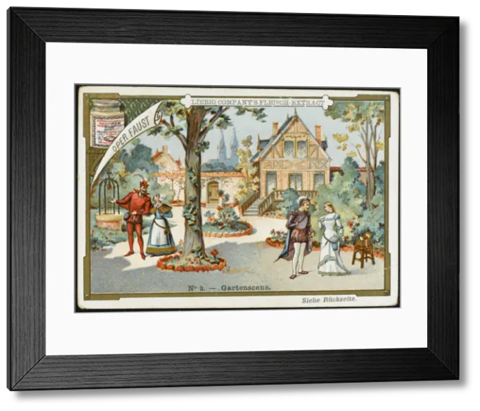 Framed Print : Faust - Liebig - 3 Framed Print : Faust - Liebig - 3