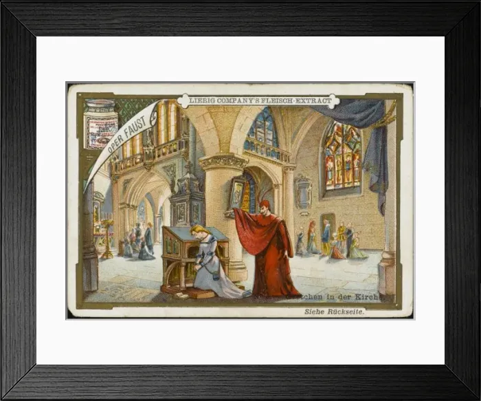 Framed Print : Faust - Liebig - 5 Framed Print : Faust - Liebig - 5