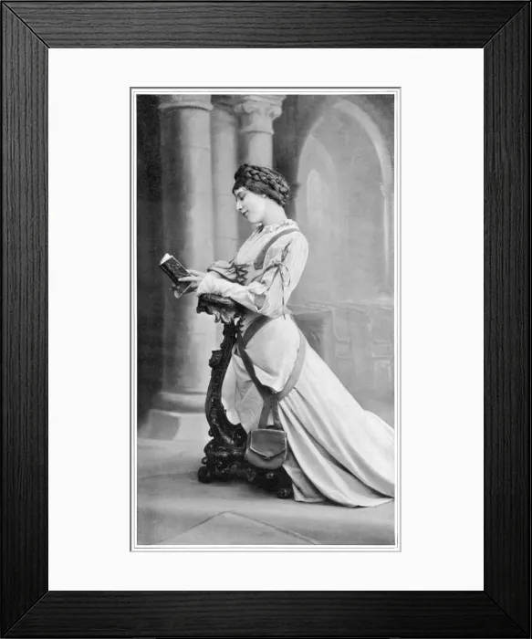 Framed Print : Farrar as Marguerite Framed Print : Farrar as Marguerite