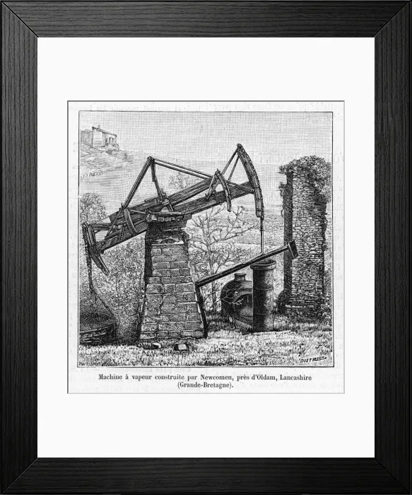 Framed Print : Newcomen Engine, Oldham Framed Print : Newcomen Engine, Oldham