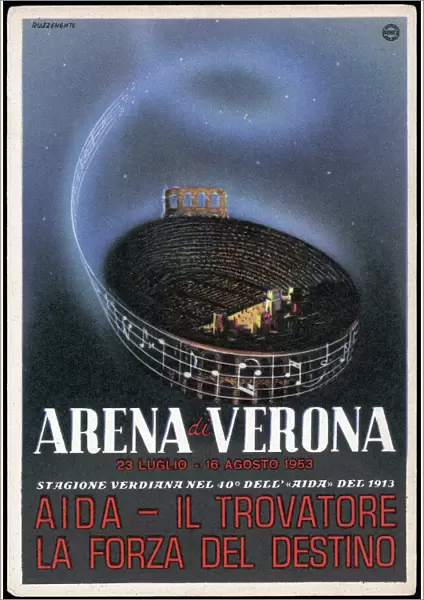 Advert  /  Verdi Opera 1953