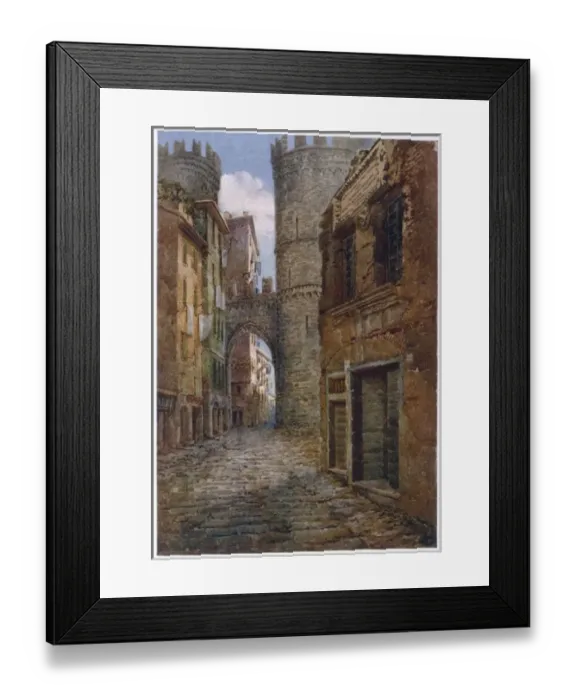 Framed Print : Genoa / Columbus House Framed Print : Genoa / Columbus House