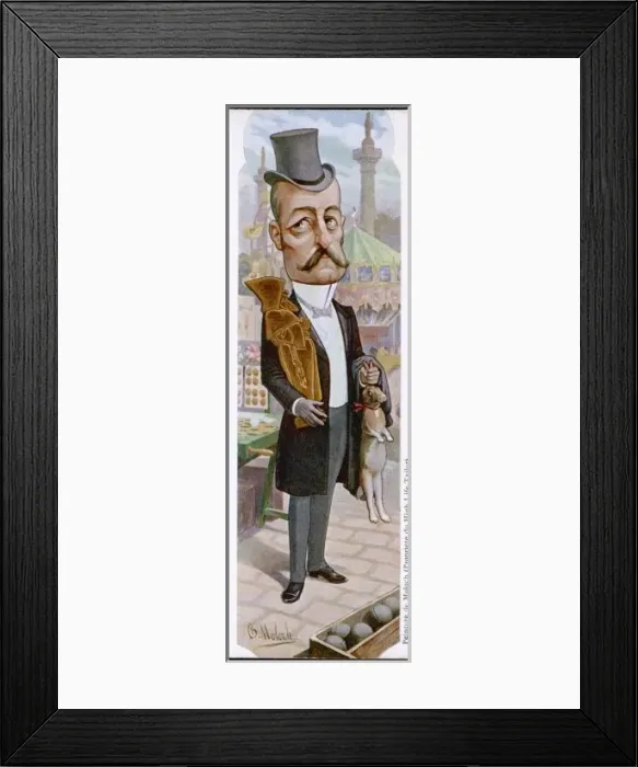 Framed Print : Waldeck-Rousseau Cartoon Framed Print : Waldeck-Rousseau Cartoon