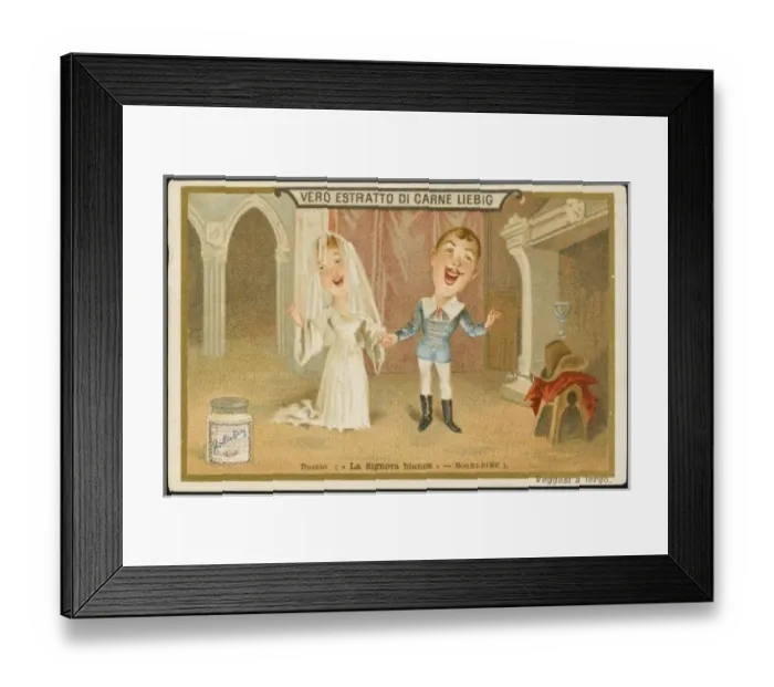 Framed Print : DAME BLANCHE - 1 Framed Print : DAME BLANCHE - 1