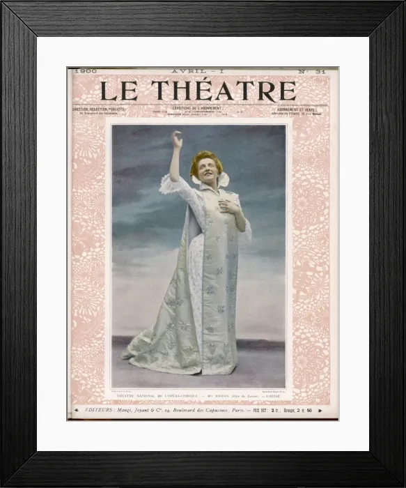 Framed Print : RIOTON AS LOUISE Framed Print : RIOTON AS LOUISE
