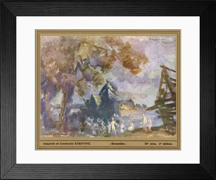 Framed Print : Dargomyzhsky Rusalka 2 Framed Print : Dargomyzhsky Rusalka 2