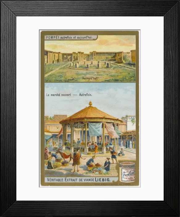 Framed Print : Pompeii / Covered Market Framed Print : Pompeii / Covered Market