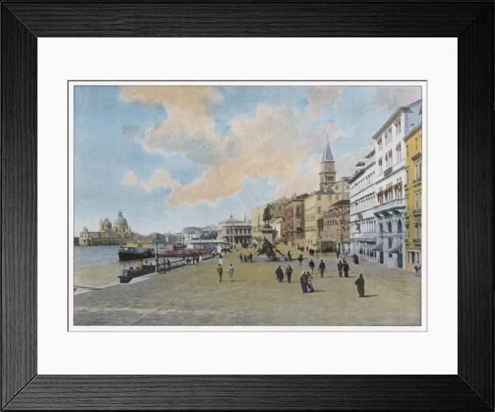 Framed Print : Venice / Riva Schiavoni Framed Print : Venice / Riva Schiavoni
