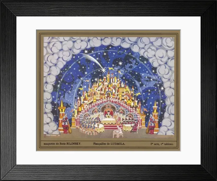 Framed Print : Glinka / Ruslan & L - 2 Framed Print : Glinka / Ruslan & L - 2