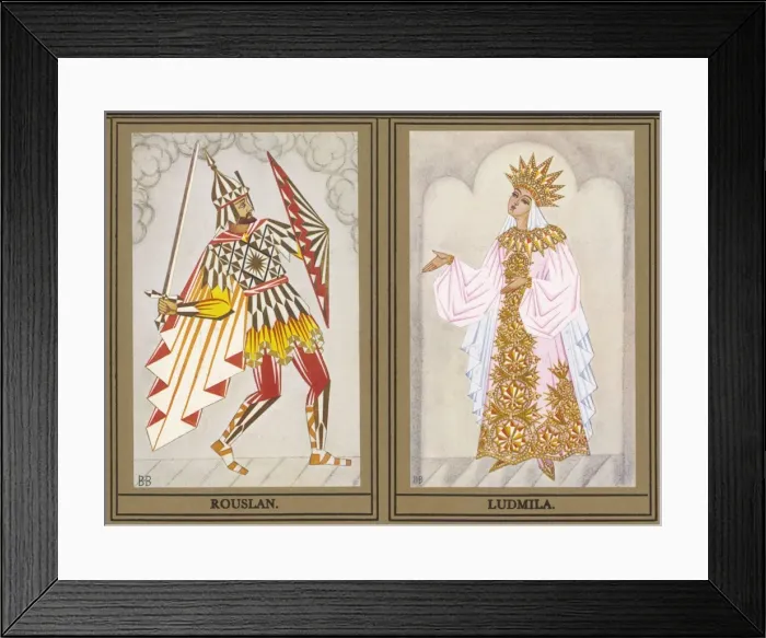 Framed Print : Glinka / Ruslan & L - 3 Framed Print : Glinka / Ruslan & L - 3