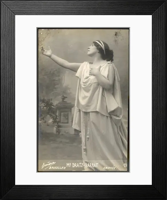 Framed Print : Gluck / Orphee, Brussels Framed Print : Gluck / Orphee, Brussels
