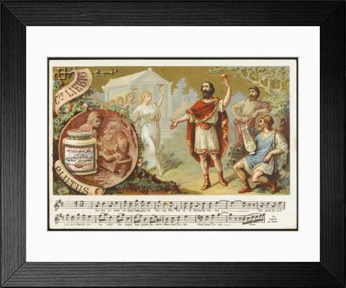 Framed Print : LECOCQ / PLUTUS Framed Print : LECOCQ / PLUTUS