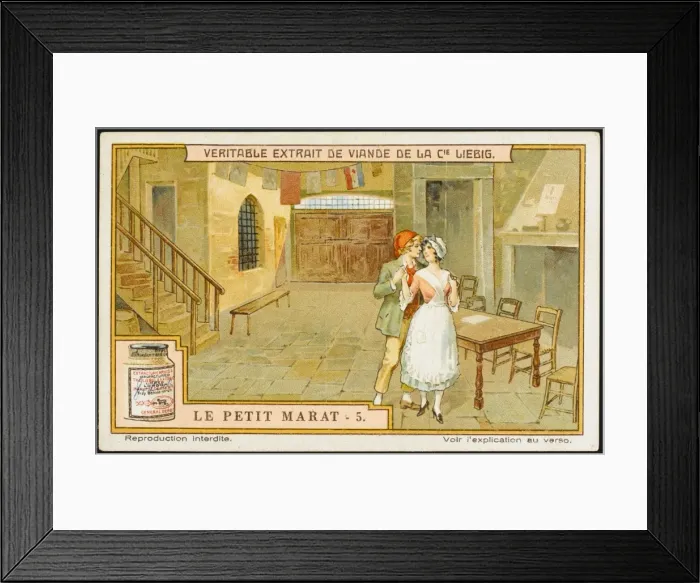 Framed Print : Mascagni / Marat / Liebig 5 Framed Print : Mascagni / Marat / Liebig 5