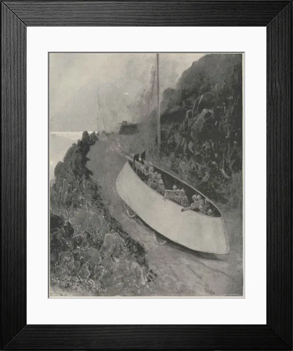 Framed Print : SIMMS WAR MOTOR 1902 Framed Print : SIMMS WAR MOTOR 1902