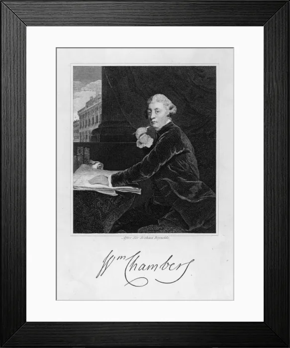 Framed Print : Sir William Chambers Framed Print : Sir William Chambers