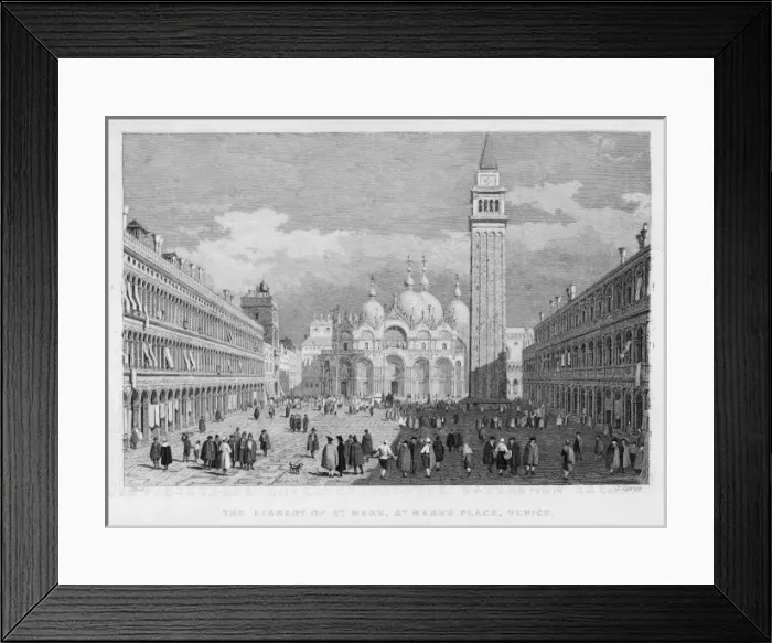 Framed Print : Venice  /  St Mark Piazza