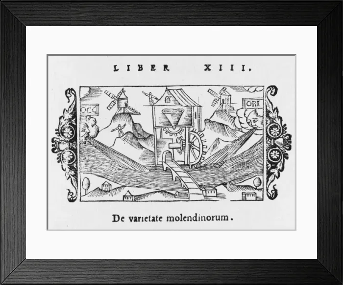 Framed Print : Various Sorts of Mill Framed Print : Various Sorts of Mill