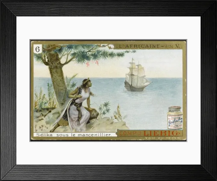 Framed Print : Meyerbeer Africaine Lib6 Framed Print : Meyerbeer Africaine Lib6
