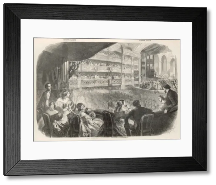 Framed Print : Meyerbeer / Prophete / 3 Framed Print : Meyerbeer / Prophete / 3