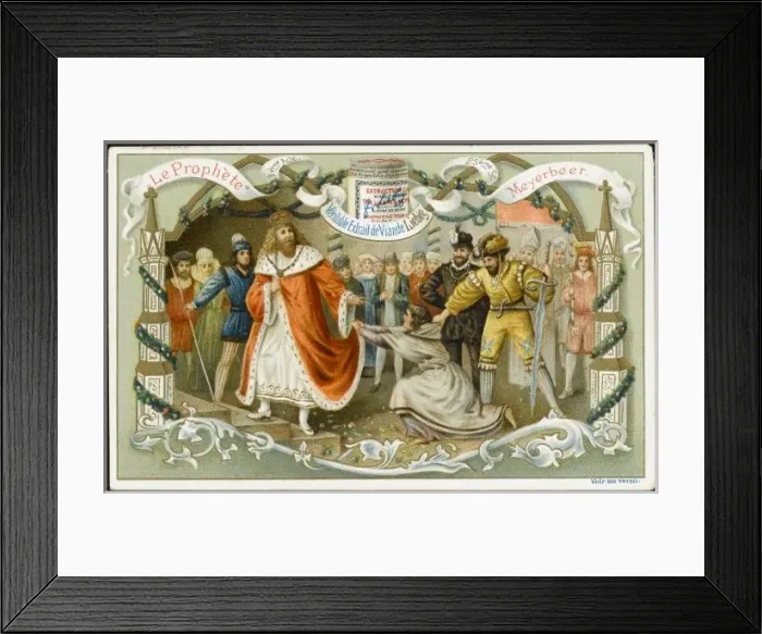 Framed Print : Meyerbeer / Prophete / L Framed Print : Meyerbeer / Prophete / L