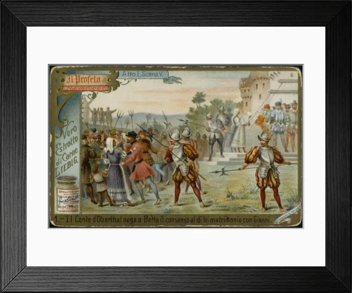 Framed Print : Meyerbeer / Prophete / L1 Framed Print : Meyerbeer / Prophete / L1