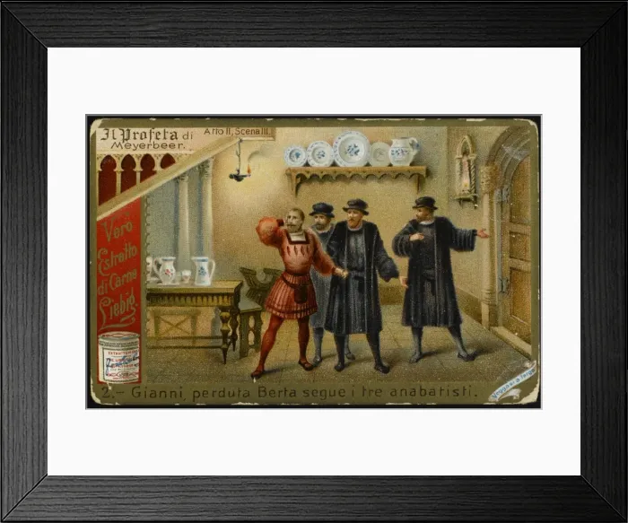 Framed Print : Meyerbeer / Prophete / L2 Framed Print : Meyerbeer / Prophete / L2