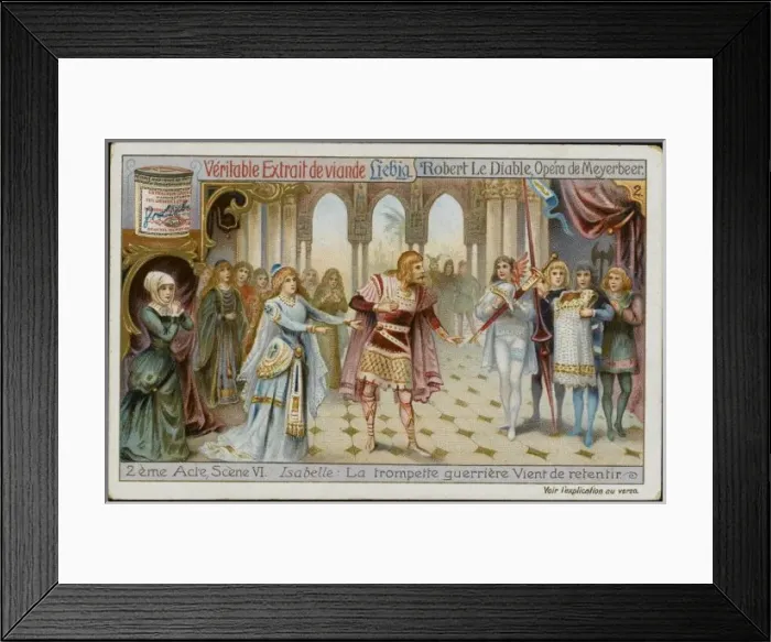Framed Print : Meyerbeer / Robert Liebig2 Framed Print : Meyerbeer / Robert Liebig2
