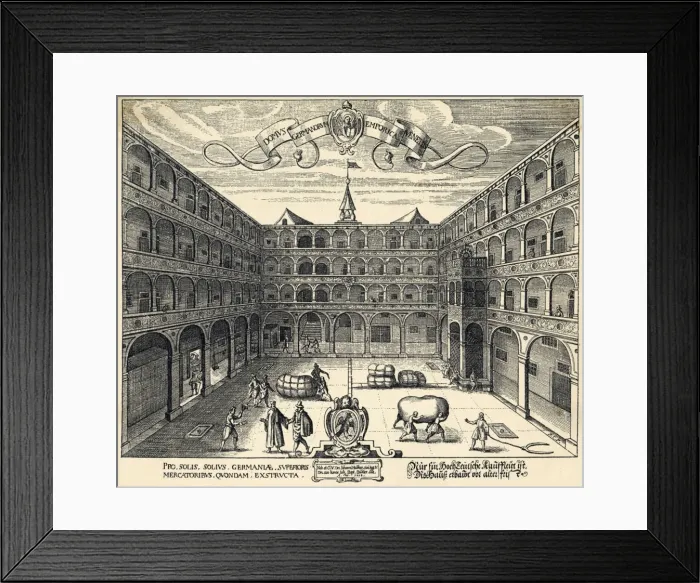 Framed Print : Venice / German Warehouse Framed Print : Venice / German Warehouse