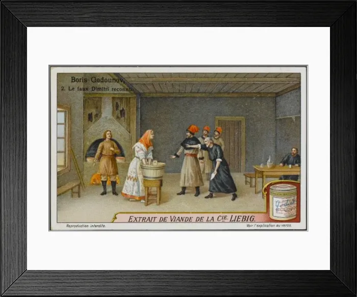 Framed Print : Mussorgsky  /  Boris  /  Liebig2