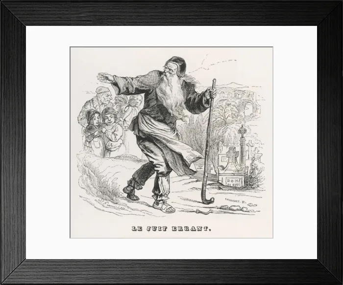 Framed Print : The Wandering Jew Framed Print : The Wandering Jew