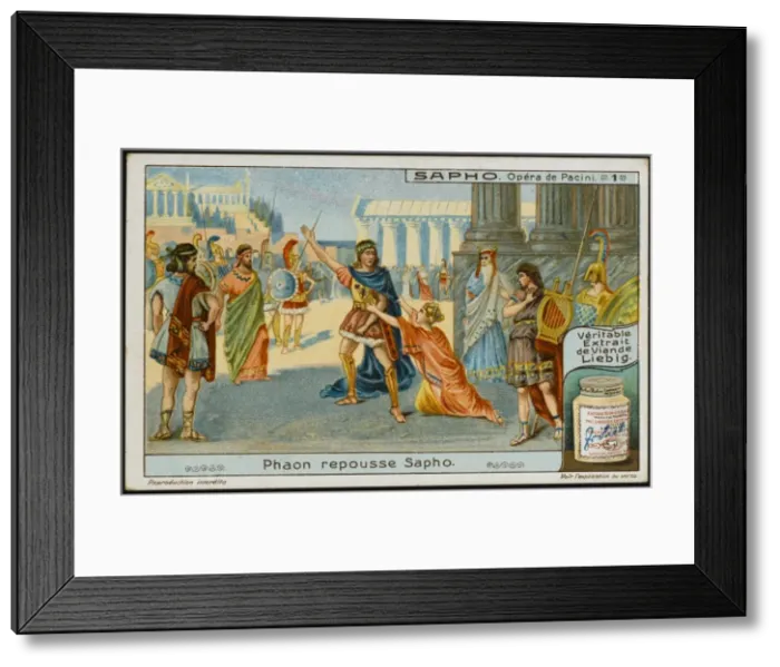 Framed Print : Pacini / Saffo / Liebig 1 Framed Print : Pacini / Saffo / Liebig 1
