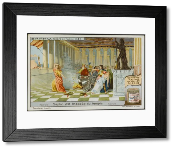 Framed Print : Pacini / Saffo / Liebig 4 Framed Print : Pacini / Saffo / Liebig 4