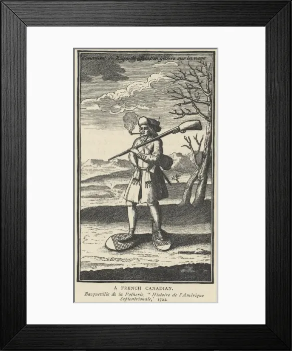 Framed Print : Racial / Frontier / Canada Framed Print : Racial / Frontier / Canada