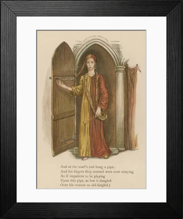 Framed Print : Pied Piper Arrives Framed Print : Pied Piper Arrives