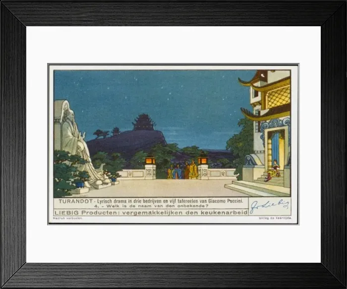 Framed Print : Turandot Liebig 4 Framed Print : Turandot Liebig 4