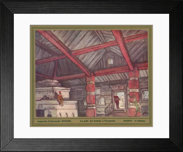 Framed Print : Rimsky-Korsakov / Sadko / 2 Framed Print : Rimsky-Korsakov / Sadko / 2