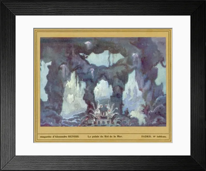 Framed Print : Rimsky-Korsakov / Sadko / 5 Framed Print : Rimsky-Korsakov / Sadko / 5