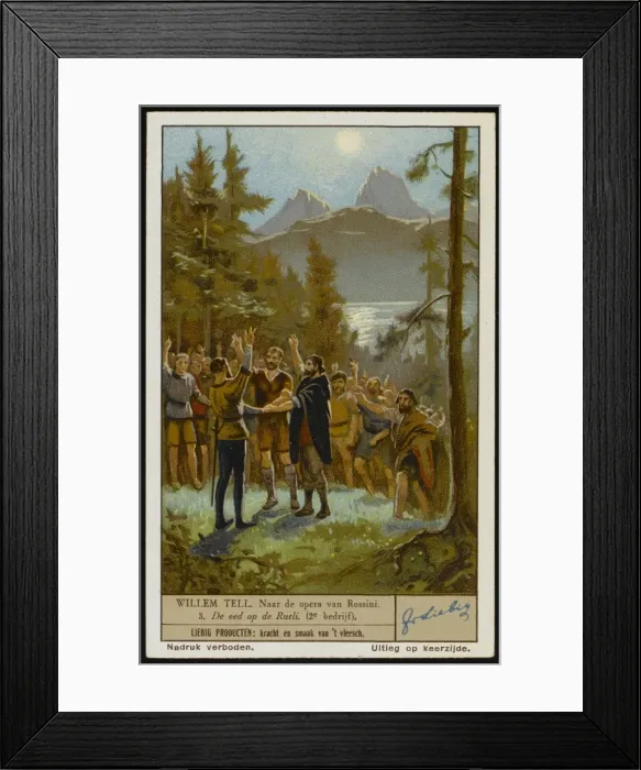 Framed Print : Rossini / Tell / Liebig 3 Framed Print : Rossini / Tell / Liebig 3